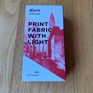 New Lumo Inkodye DIY Printing Kit - RED